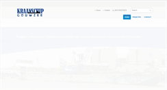 Desktop Screenshot of kraanschepen.com